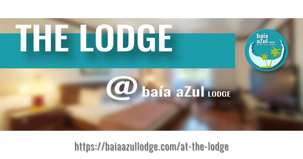 AT THE LODGE - BAÍA AZUL LODGE - THUMBNAIL - by DESIGN GRÁFICO - ©2020 GOTOPEMBA - R&D